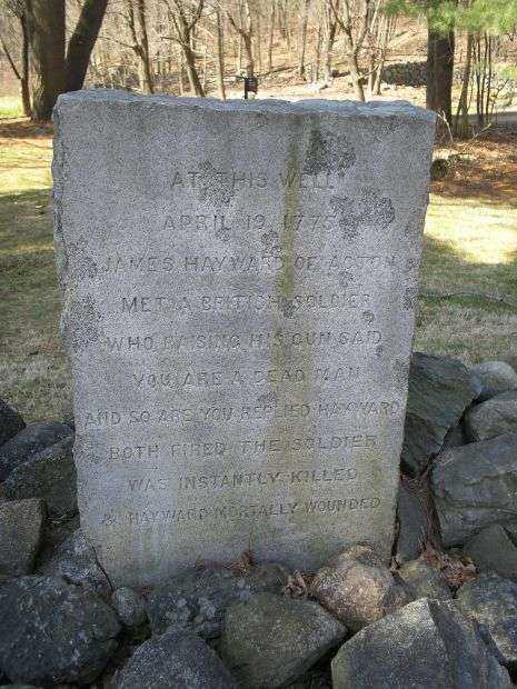AT THIS WELL REVOLUTIONARY WAR MEMORIAL
