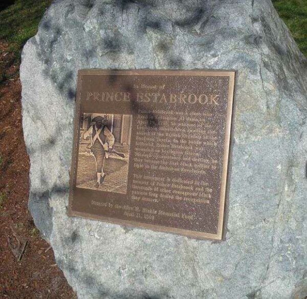 PRINCE ESTABROOK REVOLUTIONARY WAR MEMORIAL