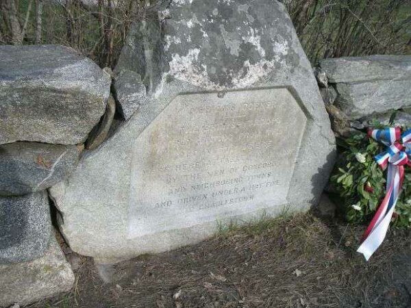 MEN OF CONCORD REVOLUTIONARY WAR MEMORIAL