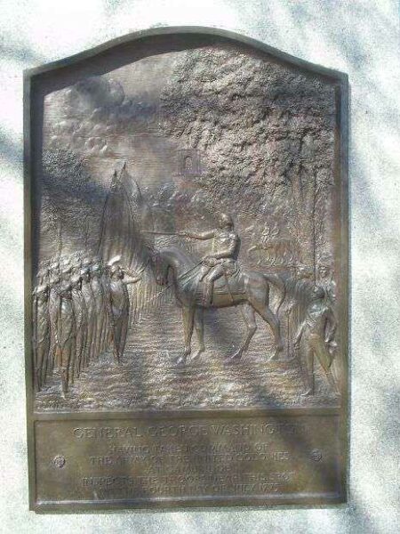 WASHINGTON’S GENERAL ORDERS WAR MEMORIAL BACKI