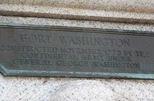 FORT WASHINGTON WAR MEMORIAL PLAQUE A