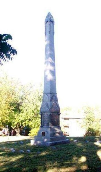 ELIZABETH DUNCAN PORTER REVOLUTIONARY WAR MEMORIAL