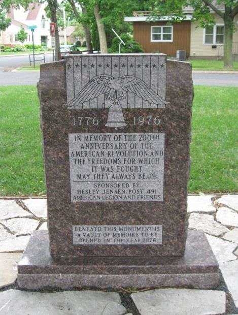 REVOLUTIONARY WAR BICENTENNIAL MEMORIAL