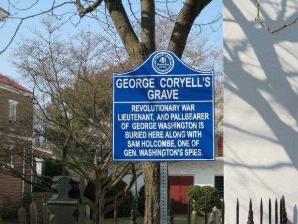 GEORGE CORYELL’S GRAVE WAR MEMORIAL MARKER