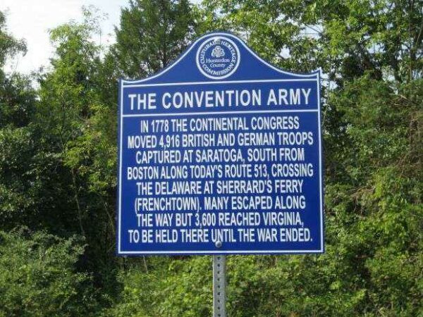 THE CONVENTION ARMY WAR MEMORIAL MARKER