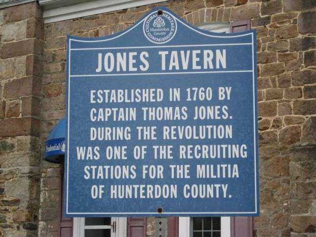 JONES TAVERN REVOLUTIONARY WAR MEMORIAL MARKER