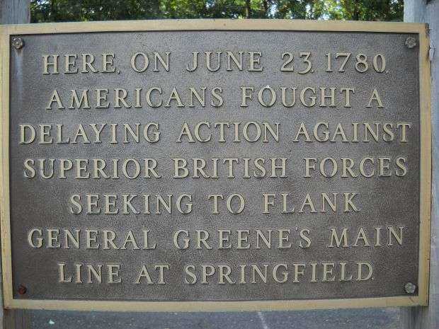 AMERICAN DELAYING ACTION WAR MEMORIAL PLAQUE