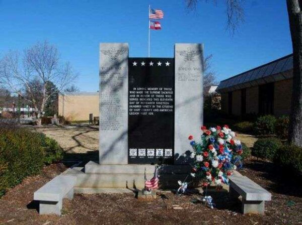 HART COUNTY WORLD WAR II AND KOREAN WAR MEMORIAL