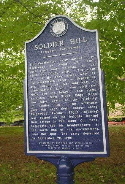 SOLDIER HILL REVOLUTIONARY WAR MEMORIAL MARKER