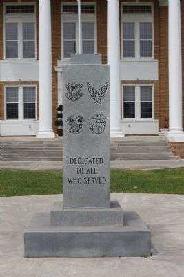 EVANS COUNTY VETERANS MEMORIAL SIDE A