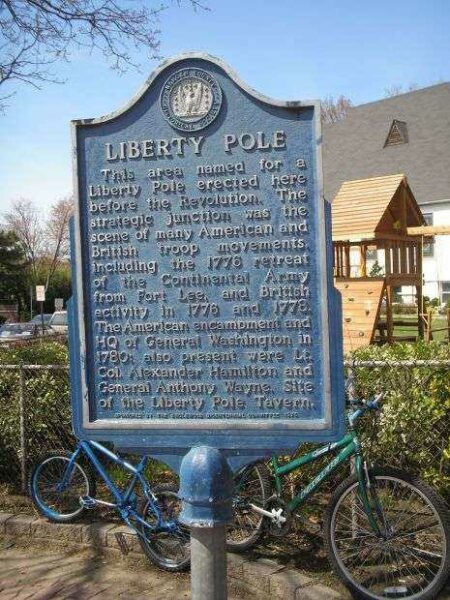 ENGLEWOOD LIBERTY POLE MEMORIAL MARKER