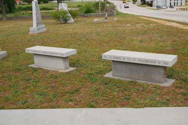 SSG. E.G. HIGGINBOTHAM JR. MEMORIAL BENCH