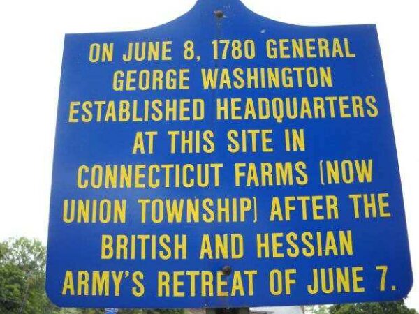 GENERAL GEORGE WASHINGTON’S HEADQUARTERS MEMORIAL MARKER