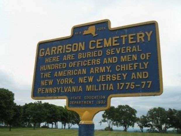 GARRISON CEMETERY REVOLUTIONARY WAR MEMORIAL MARKER