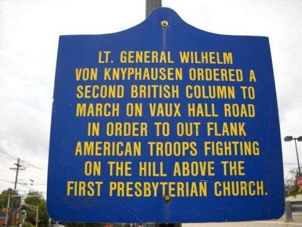 LT. GENERAL WILHELM VON KNYPHAUSEN MEMORIAL MARKER I