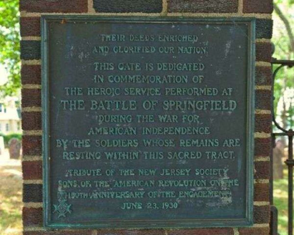 THE BATTLE OF SPRINGFIELD MEMORIAL GATE