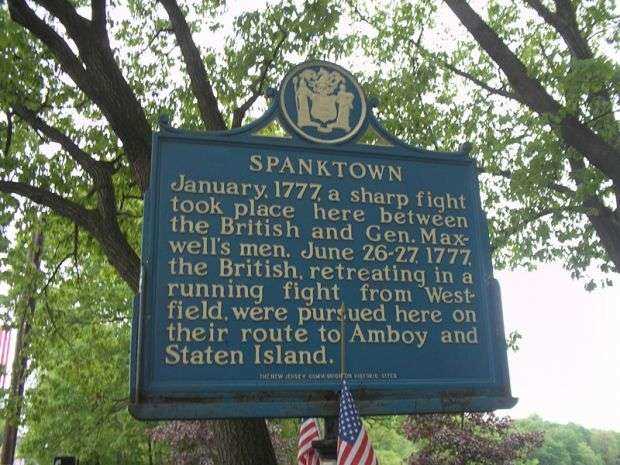 SPANKTOWN REVOLUTIONARY WAR MEMORIAL MARKER