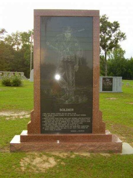 ELBERT COUNTY SOLDIER MEMORIAL