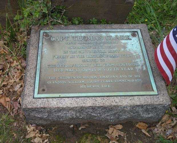 CAPT. THOMAS CLARK REVOLUTIONARY WAR MEMORIAL