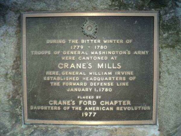 CRANE’S MILLS REVOLUTIONARY WAR MEMORIAL