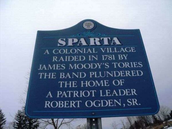 SPARTA REVOLUTIONARY WAR MEMORIAL MARKER