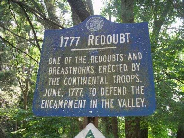 1777 REBOUT REVOLUTIONARY WAR MEMORIAL MARKER