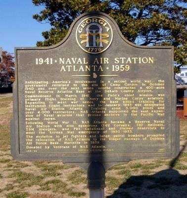 NAVAL AIR STATION MEMORIAL MARKER