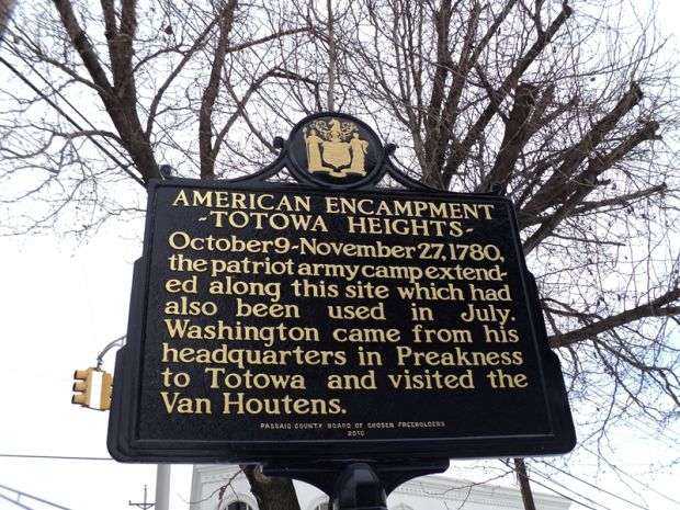 AMERICAN ENCAMPMENT REVOLUTIONARY WAR MEMORIAL MARKER