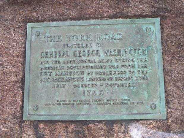 THE YORK ROAD REVOLUTIONARY WAR MEMORIAL