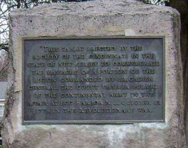PULASKI LEGION REVOLUTIONARY WAR MEMORIAL