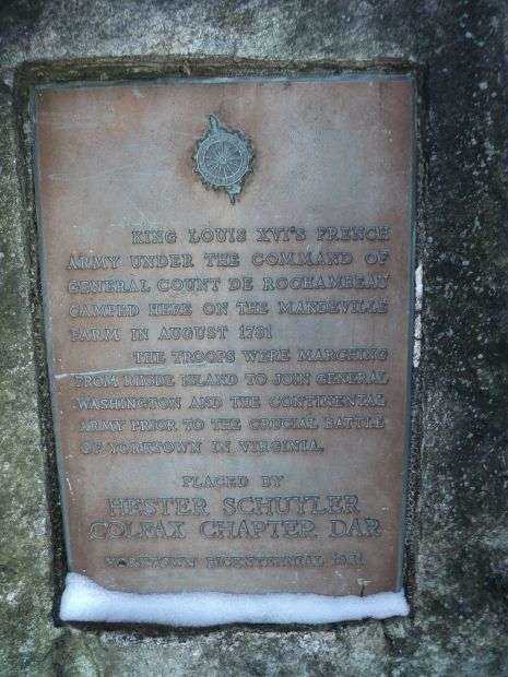 MANDEVILLE FARM REVOLUTIONARY WAR MEMORIAL