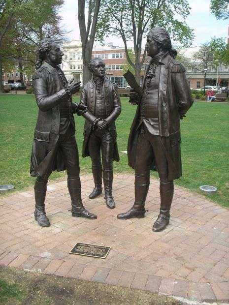 THE FRENCH ARE COMING REVOLUTIONARY WAR MEMORIAL
