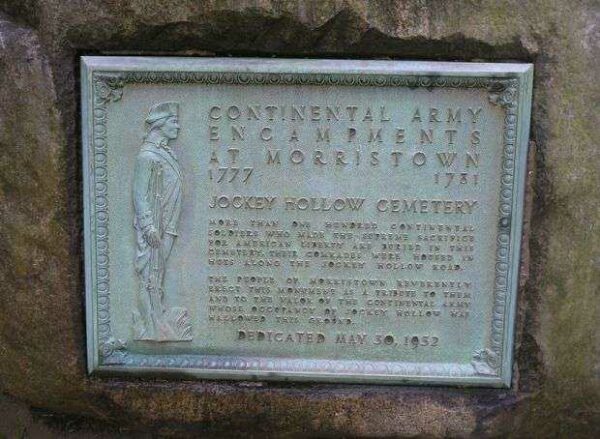 CONTINENTAL ARMY ENCAMPMENTS AT MORRISTOWN WAR MEMORIAL I