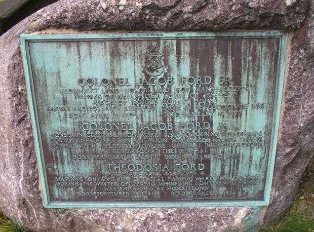 FORD FAMILY REVOLUTIONARY WAR MEMORIAL