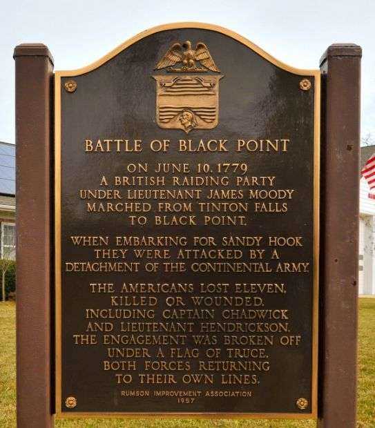 BATTLE OF BLACK POINT WAR MEMORIAL