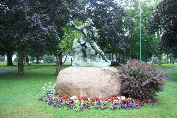 GENERAL NICOLAS HERRHHEIMER REVOLUTIONARY WAR MEMORIAL