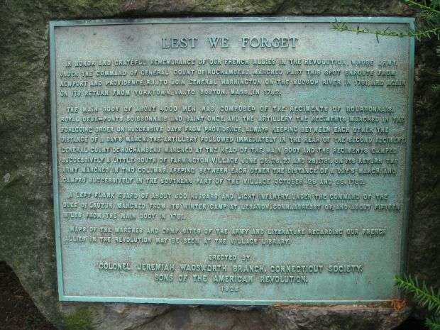 LEST WE FORGET REVOLUTIONARY WAR MEMORIAL