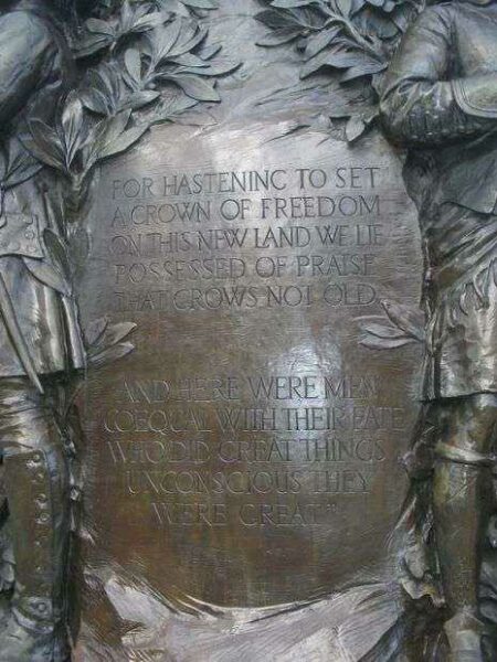 LIBERTY MEMORIAL PLAQUE