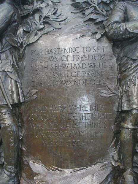 LIBERTY MEMORIAL PLAQUE