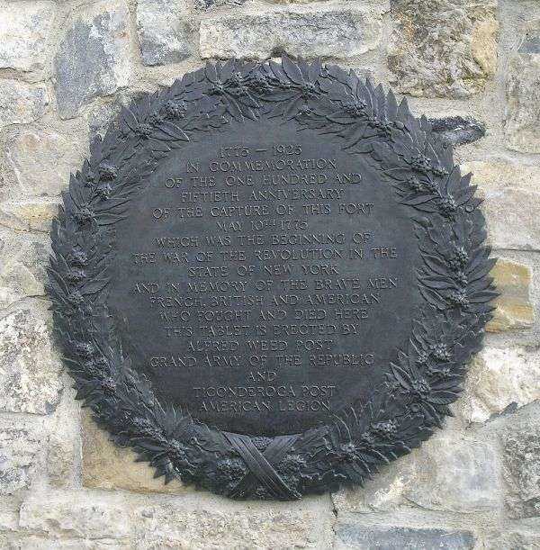 150TH ANNIVERSARY OF THE CAPTURE OF THIS FORT MEMORIAL PLAQUE