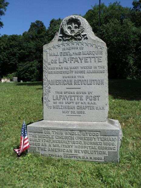 MAJ. GEN’L. THE MARQUIS DE LAFAYETTE WAR MEMORIAL