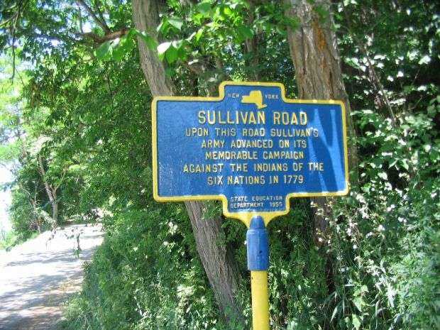 SULLIVAN ROAD REVOLUTIONARY WAR MEMORIAL MARKER