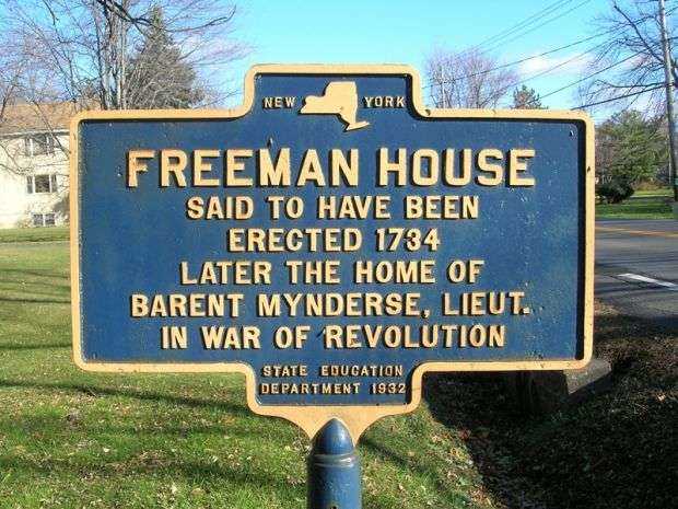 LIEUT. BARENT MYNDERSE REVOULTIONARY WAR MEMORIAL MARKER