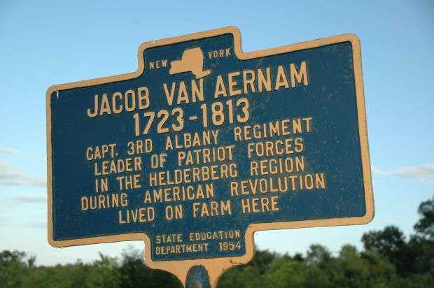CAPT. JACOB VAN AERMA REVOLUTIONARY WAR MEMORIAL MARKER