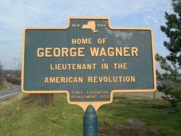 GEORGE WAGNER REVOLUTIONARY WAR MEMORIAL MARKER