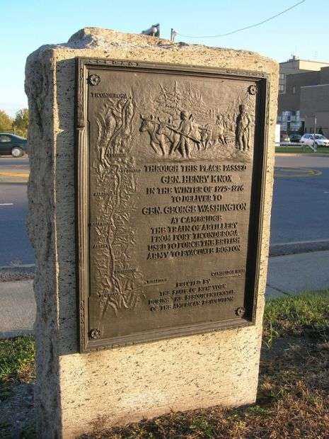 GEN. HENRY KNOX TRIAL REVOLUTIONARY WAR MEMORIAL