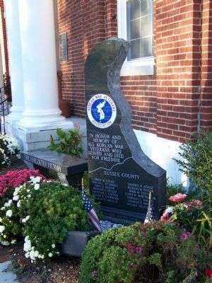 SUSSEX COUNTY KOREAN WAR MEMORIAL