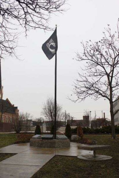 BROWN COUNTY WISCONSIN POW-MIA MEMORIAL FLAGPOLE