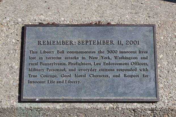 GREEN BAY LIBERTY BELL REPLICA MEMORIAL PLAQUE II