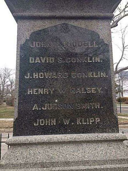 GREENPORT CIVIL WAR MEMORIAL HONOR ROLL D